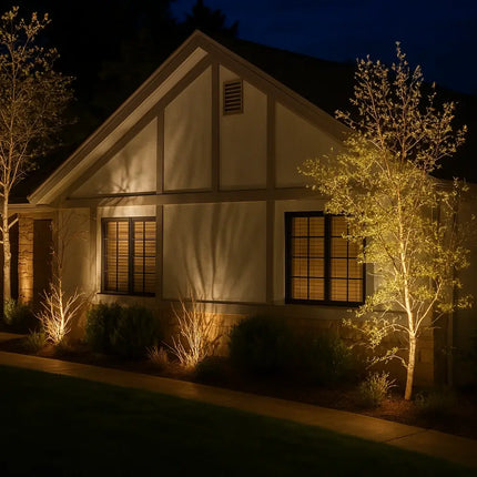 Solar Powered Garden Spotlight with 9 Color Options | Automatic Dusk-to-Dawn Lighting for Outdoor Spaces