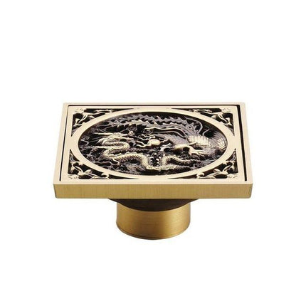 Floor Drain Cover 4 Inch, Brass Floor Drain Grate – image 10