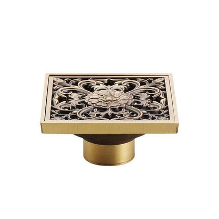 Floor Drain Cover 4 Inch, Bathroom Drain Strainer for Utility Room Floors – image 11