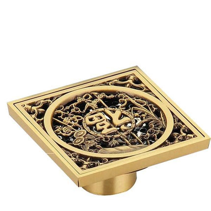 Floor Drain Cover 4 Inch, Brass Floor Drain Grate – image 20
