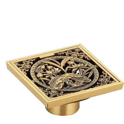 Floor Drain Cover 4 Inch, Bathroom Drain Strainer for Utility Room Floors – image 21