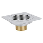 Floor Drain Cover 4 Inch, Bathroom Drain Strainer for Utility Room Floors – image 7