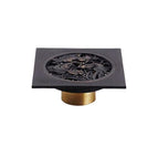 Black Floor Drain C