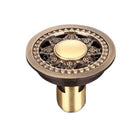 Shower Drain, 4 Inch Antique Brass Bathroom Drain for Shower and Kitchen – image 11