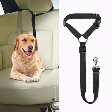 Dog Leash for Car, Adjustable Car Dog Leash, Dog Seat Belt for Travel, Pet Seat Belt for Cats