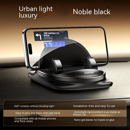 Universal Anti-Slip Car Phone Holder with 360° Rotation | Reusable Silicone Mount for Safe Driving and Easy Access