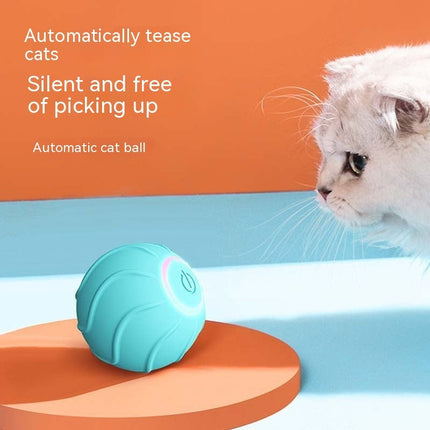 Smart USB Rolling Ball Toy for Cats with Automatic Rolling Action | Interactive Play for Endless Fun and Exercise