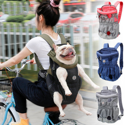 Dog Carrier Backpack with Legs Out Design | Adjustable Straps for Comfortable Pet Transport