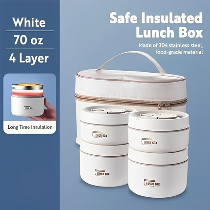 Stackable Tiffin Box to Keep Food Hot, Insulated Lunch Box – image 6