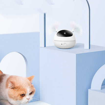 Automatic Electric Cat Toy with Laser Light | Durable ABS Material for Endless Playtime Fun