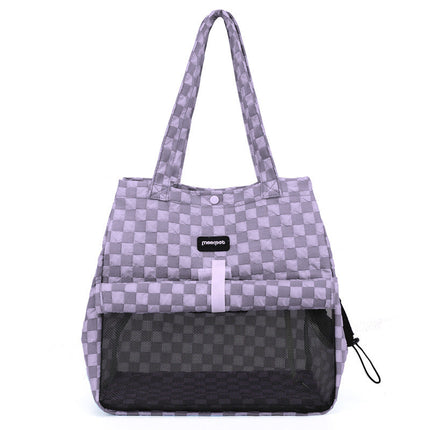 Portable Cat Bag with Soft Bubble Composite Cloth | Medium Capacity for Comfortable Travel