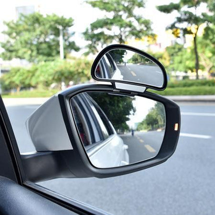 Car Blind Spot Mirror with 360-Degree Adjustable Lens | Enhanced Visibility for Safe Driving