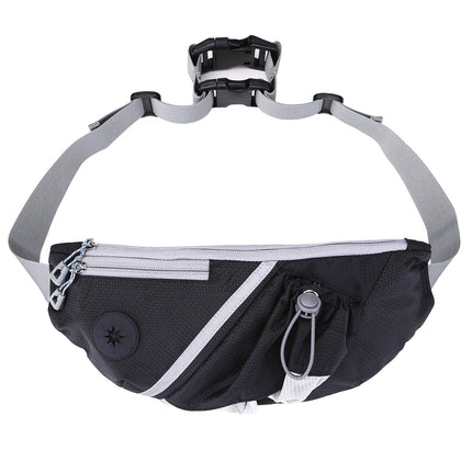 Portable Pet Training Bag with Double Buckle Design | Hands-Free Convenience for Dog Owners