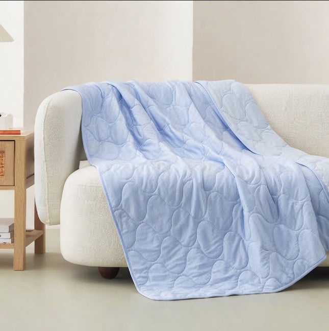 Pro Cooling Blanket | Cooling Blanket for Bed with Japanese Fabric | Double-Sided Design for Hot Sleepers
