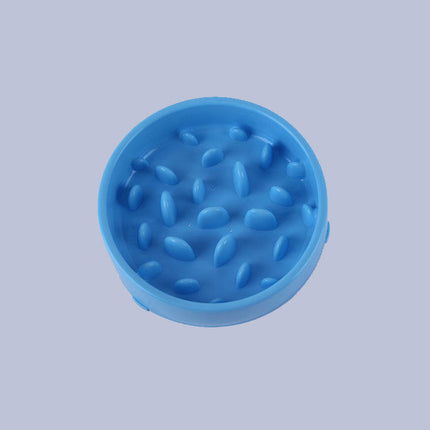 Pet Slow Food Bowl with Progressive Design | Reduces Choking and Digestive Issues for Cats and Dogs
