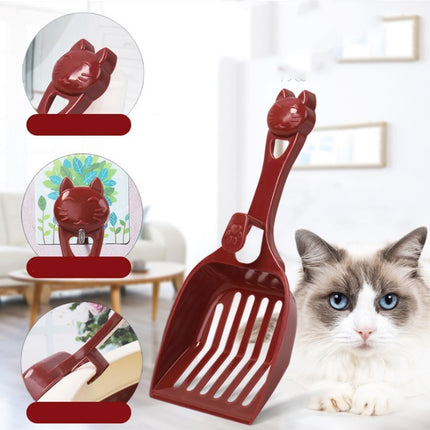 Durable Cat Litter Shovel with Ergonomic Handle | Easy Cleaning Tool for Cat Owners