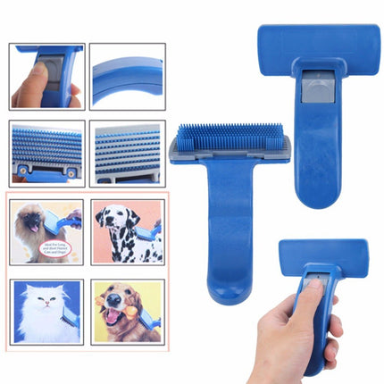 Pet Brush Comb for Dogs and Cats with Durable Plastic Design | Easy to Clean Grooming Tool for Healthy Coats