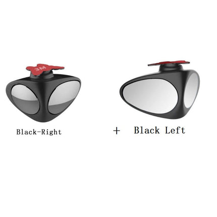 Triangle Rearview Mirror with Adjustable Swivel Mount | Enhanced Visibility for Safe Driving and Blind Spot Elimination