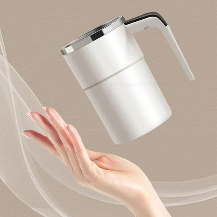 Self Stirring Coffee Mug, Rechargeable Smart Mug with LED Temperature Display