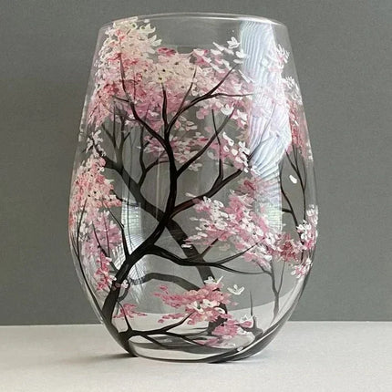 Hand Painted Wine Glasses, Housewarming Gift – image 7