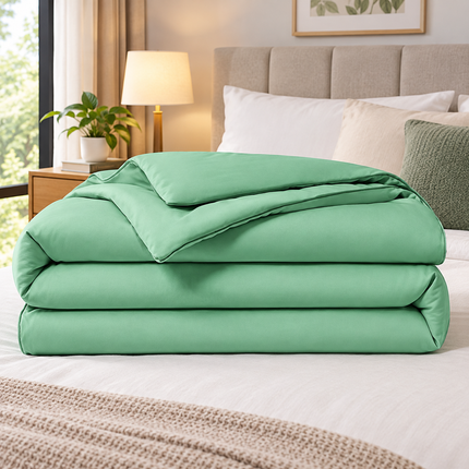CoolBreeze | Lightweight Summer Blanket with Instant Cooling Effect | Soft Ice Silk for Refreshing Comfort
