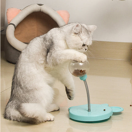 Interactive Cat Feeder Toy with Suction Cup Base | Engaging Feeding Solution for Healthy Eating Habits