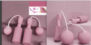 Wireless Dual-Use Skipping Rope with Durable PVC Design | Fashionable Workout Tool for Fitness Enthusiasts