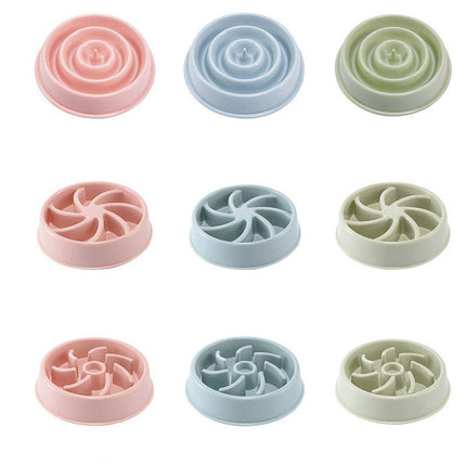 Anti-Choke Slow Feeder Bowl for Pets with Unique Design | Promotes Healthy Eating Pace to Prevent Choking and Obesity