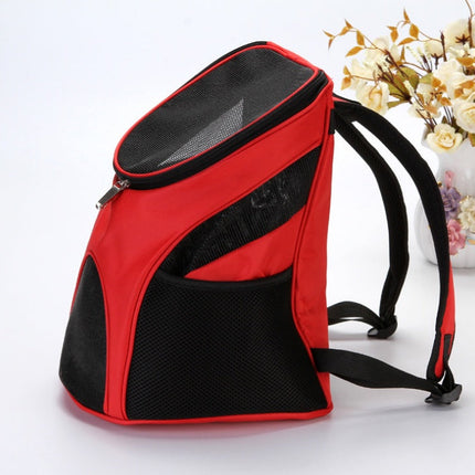 Breathable Pet Backpack Carrier with Adjustable Straps | Stylish Travel Solution for Small to Medium Pets