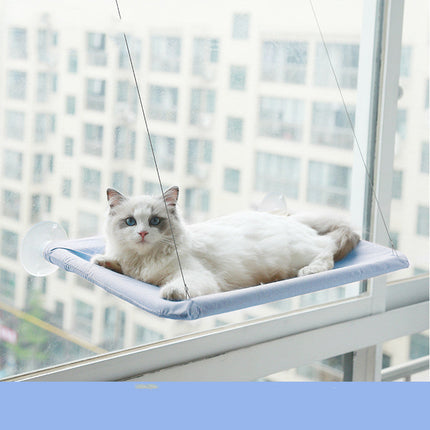 Cat Window Hammock with Durable Oxford Cloth | Comfortable Elevated Resting Spot for Feline Observation