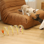 Pink mouse feather model