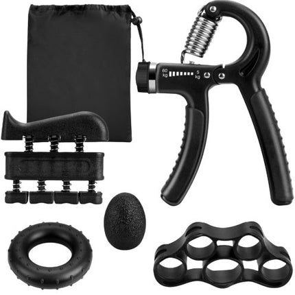 Adjustable Hand Grips for Strength Training with 5-60 Kg Resistance | Ergonomic Finger Exerciser for Athletes and Rehabilitation