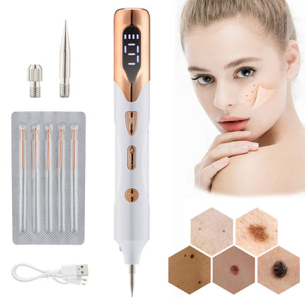 Skin Tag Remover Pen, Mole and Dark Spot Remover, Fibroblast Plasma Pen for Skin Tightening, Home Skin Care Device
