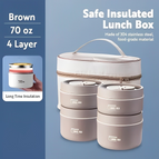 Brown / 4-Tier + bag