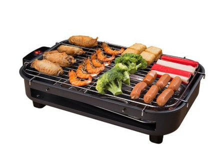 Electric BBQ Oven with Adjustable Temperature Control | Spacious 390MM Cooking Surface for Perfect Grilling
