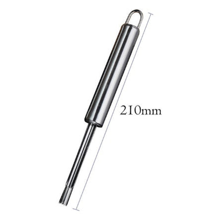 Stainless Steel Pineapple Peeler and Slicer with Ergonomic Handle | Efficient Tool for Easy Pineapple Preparation