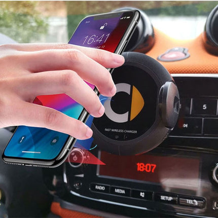 Car Wireless Charger with Fast Charging Technology | Cordless Convenience for All Smartphone Models