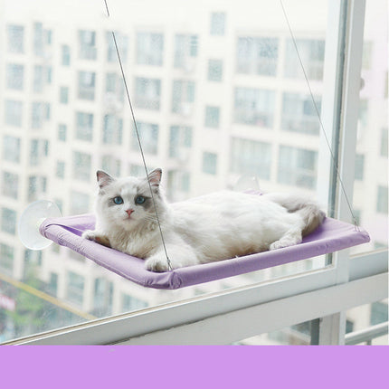 Cat Window Hammock with Durable Oxford Cloth | Comfortable Elevated Resting Spot for Feline Observation