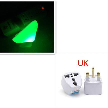 LED Mushroom Night Light with Light Sensor | Warm Yellow Glow for Cozy Home Ambiance