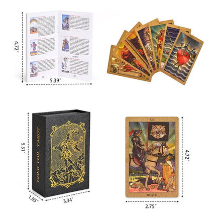 Tarot Card Deck with Guide Book, Fortune Telling Cards – image 20