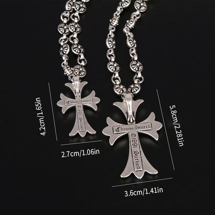 Cross Pendant Necklace, Gothic Jewelry and Y2K Layering Necklace for Women – image 7