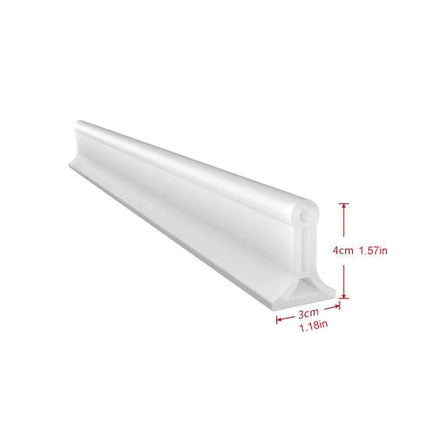 Water Guard Silicone Strip, Water Stopper for Bathroom Floor, Water Barrier for Kitchen, Bathroom Accessories – image 26