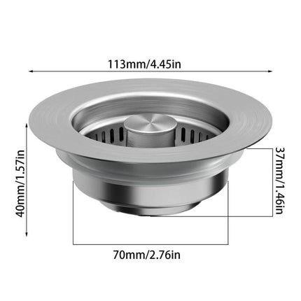 Kitchen Sink Strainer 3 in 1 – image 16