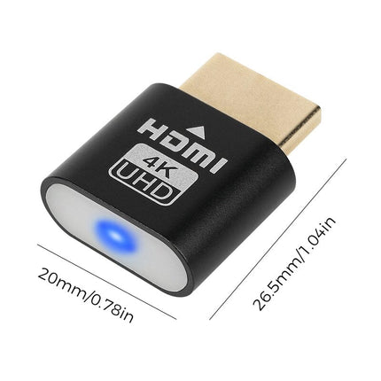 HDMI Dummy Plug 4K, Virtual Display Adapter for PC Graphics Card – image 9