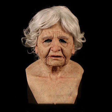 Realistic Halloween Masks, Halloween Costume Mask for Adults with Moving Mouth – image 18