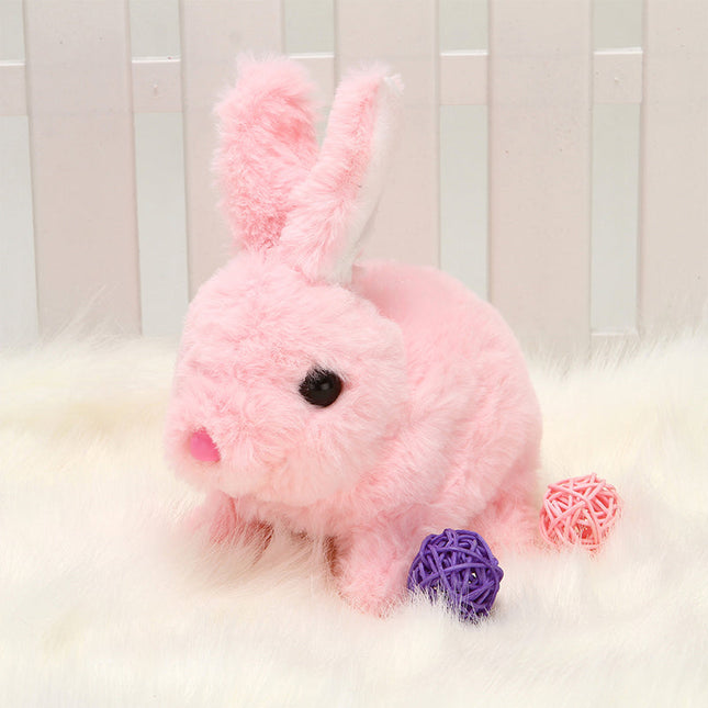 Easter Bunny Rabbit Toy, Interactive Plush Bunny Toy That Walks and Talks – image 8