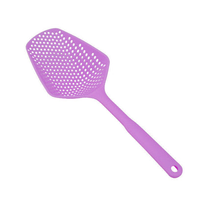 Multifunctional Kitchen Strainer, Scoop & Colander with Durable Plastic Design | Effortless Draining and Scooping for Cooking Convenience