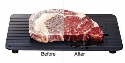 Quick Defrosting Tray with Thermal Conductivity | Natural Thawing Solution for Fast Meal Preparation