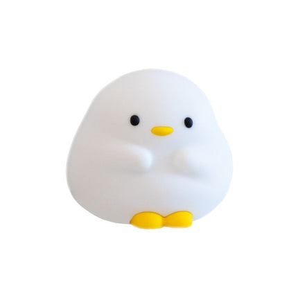 Cute Duck LED Night Light Lamp with Touch Sensor Control | USB Rechargeable Bedside Light for Kids and Adults