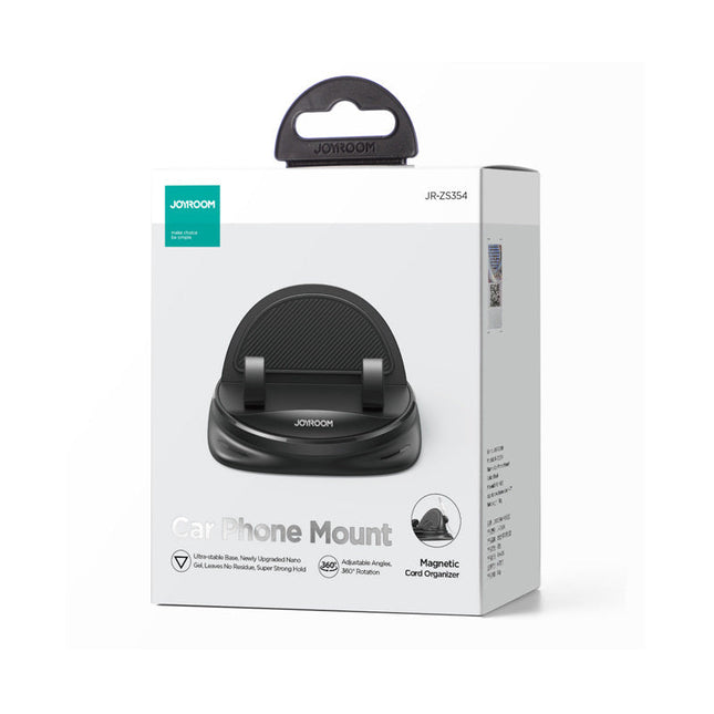 Universal Anti-Slip Car Phone Holder with 360° Rotation | Reusable Silicone Mount for Safe Driving and Easy Access